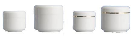 White Cosmetic Pots 50ml